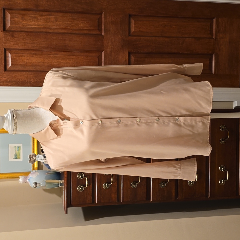 Silky Champagne blouse